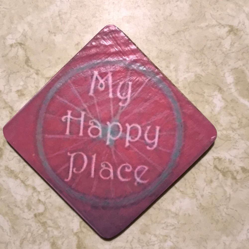 $5 w/$10 PURCHASE Handcrafted Magnet Wood Sign